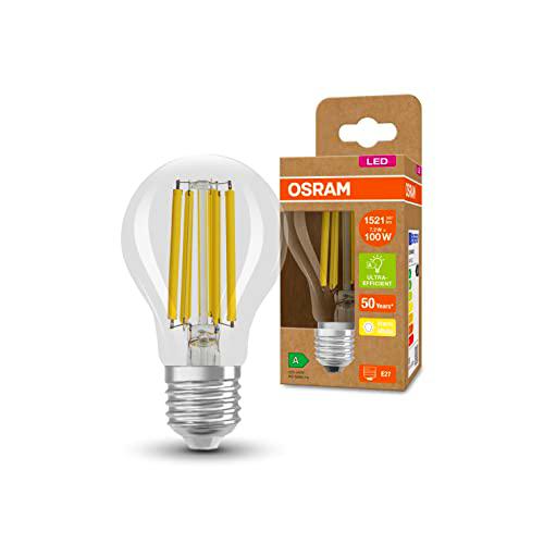 Osram Lámpara LED de ahorro de energía, bombilla de filamento