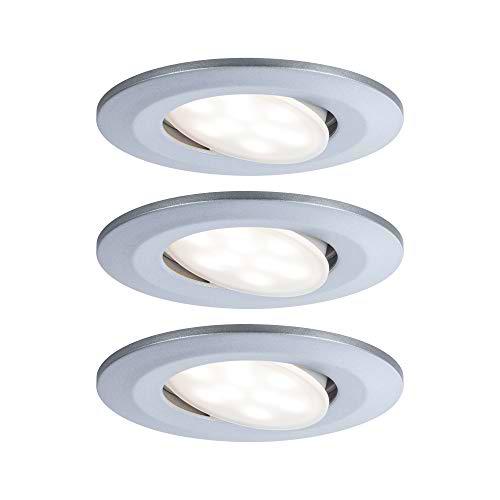 Paulmann 99929 Luminaria LED Calla, redonda, incl. 3x6 W IP65