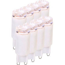 Müller-Licht - 400134 a +, Juego de 8 LED Bombilla de alto voltaje - patillas equivalente a 25 W