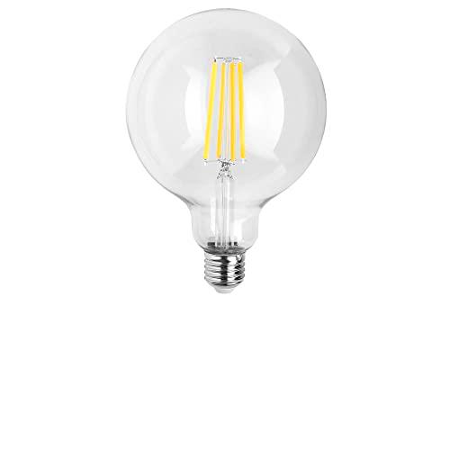 MAURER Bombilla Led Filamento Globo E27. 11 Watt. Equivale A 100 Watt