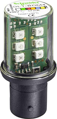 Schneider elec pic - mss 50 00 - Lámpara led 230v ba15d amarillo