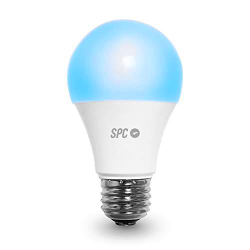 SPC Aura 1050: Bombilla LED Wi-Fi E27, 10W, 1050lm