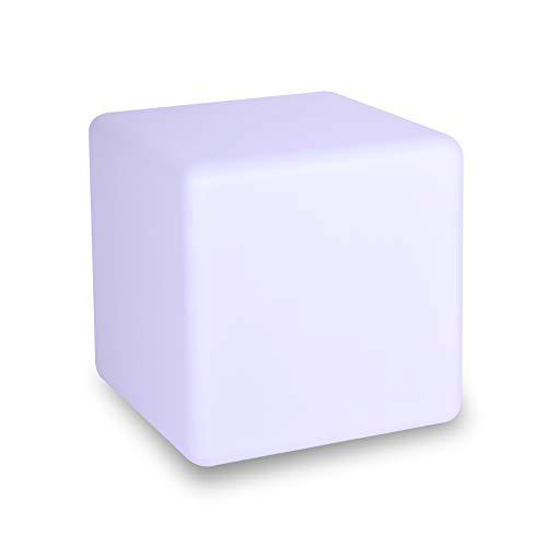 SMART &amp; GREEN Dice S Cubo Luminoso, 0.5 W, Blanco