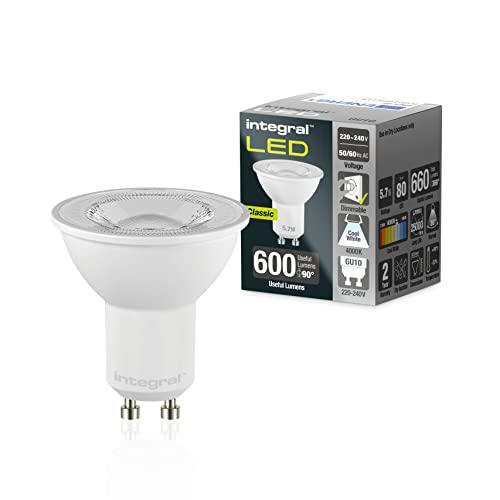 Integral Bombilla LED 5 PACK GU10 Blanco Frío 4000K