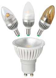 Megaman _ BOMBILLA _ CARRIL MODENA / BLANCO / TECOH RDX / IP20 / CL II / 25W / 2400LM / 45E / 4000K / 220-240V / 50,000 HRS (L70) _MM05604