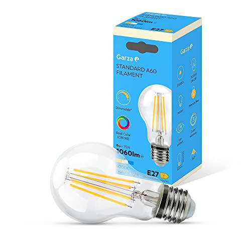 Garza - Bombilla Filamento LED Estándar A60, Regulable