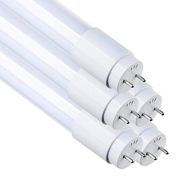 Pack 5x Tubo de Led 120cm, 18w, Blanco Frío 6500K, Standard T8 G13