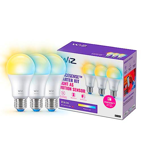 WiZ - Bombilla LED inteligente, Casquillo E27 8W (Eq.60) 806 lúmens