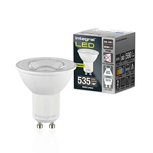 Integral Bombilla LED 10 PACK GU10 Frío Blanco 4000K