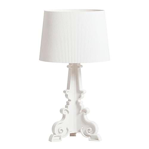 Kartell Lámpara de Mesa, 5 W, Blanco Opaco, Ø 37 cm