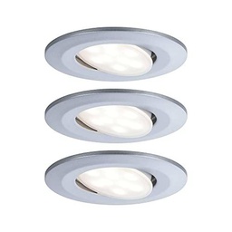 Paulmann 99933 Luminaria LED Calla, redonda, incl. 3x6,5 W IP65