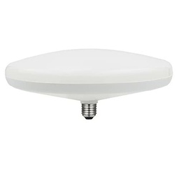 LAES - Bombilla diseño UFO LED, E27, 30 watts, Blanco