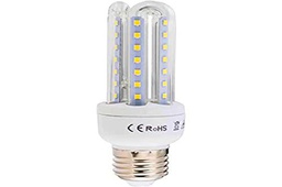 Bombilla LED 3 tubos E27 14 W blanco frío