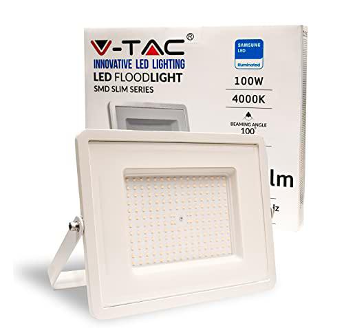 V-TAC Foco Led Exterior 100W Chip Samsung - [Última Generación]