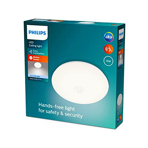 Philips MAUVE PIR CL252 Plafón Funcional, Blanco