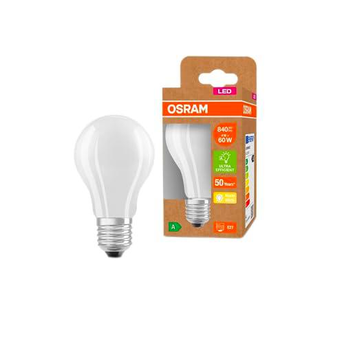 OSRAM Lámpara LED de ahorro de energía, bombilla de vidrio esmerilado