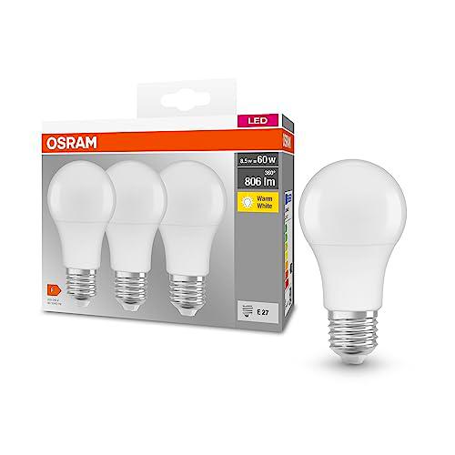 OSRAM Lámpara LED base CLASSIC A 60 FR con casquillo E27