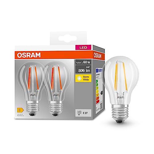 OSRAM Lámpara LED base CLASSIC A FIL 60 con casquillo E27