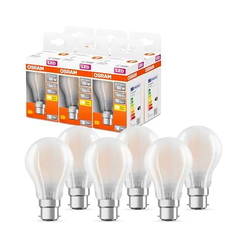 OSRAM LED Star Classic A60 Lámpara LED para base B22D