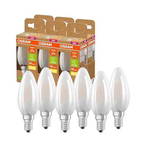 OSRAM Lámpara LED SUPERSTAR+ CLASSIC B GLFR 40, E14