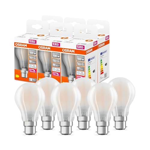 OSRAM LED Superstar Classic A100 lámpara LED Dimmable para base B22D