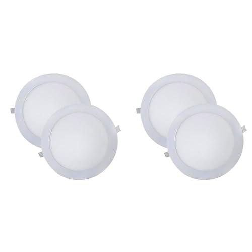 wonderlamp W-E000045 - Pack 2 x Downlight LED extraplano redondo blanco