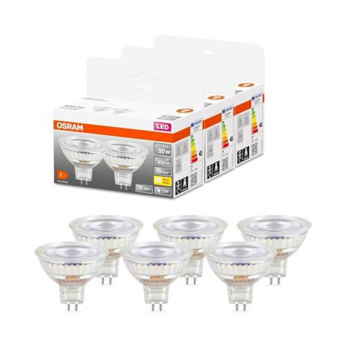 OSRAM Lámpara reflectora LED, bajo voltaje LED SPOT MR16 GL 50