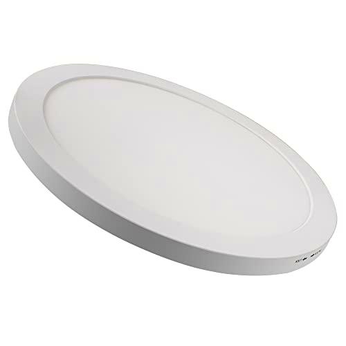 LAES Downlight LED, 30 W, Blanco, Diametro 330mm