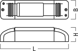 Zumtobel 60010008 a + + to a, fuente, metal, 10 W, Integrado