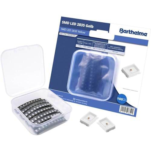 Barthelme Set de LED SMD 2835, amarillo, 650 mcd, 120º