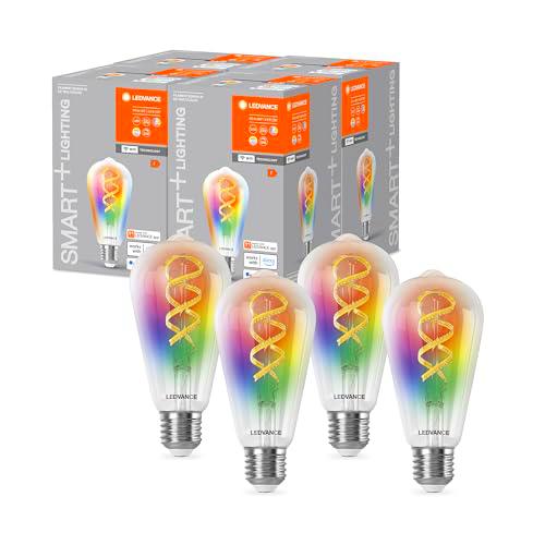 LEDVANCE Lámpara LED SMART+ WIFI, cristal blanco, 4,8 W