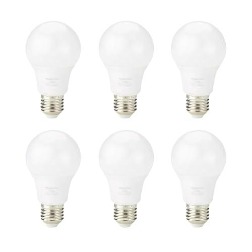 Amazon Basics - Bombilla LED, rosca Edison, casquillo E27