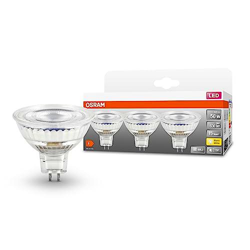 OSRAM Lámpara reflectora LED, bajo voltaje LED SPOT MR16 GL 50