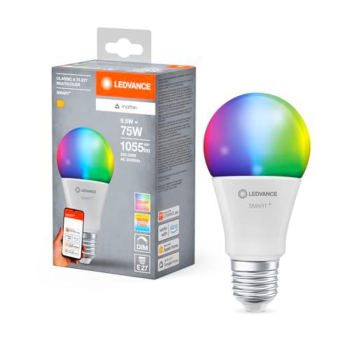 LEDVANCE Lámpara LED SMART+ MATTER, compatible con Google