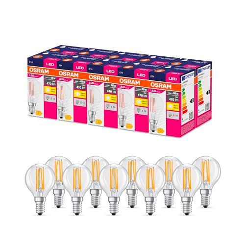 OSRAM Valor de estrella LED de Lámpara LED clásica P40 para base E14