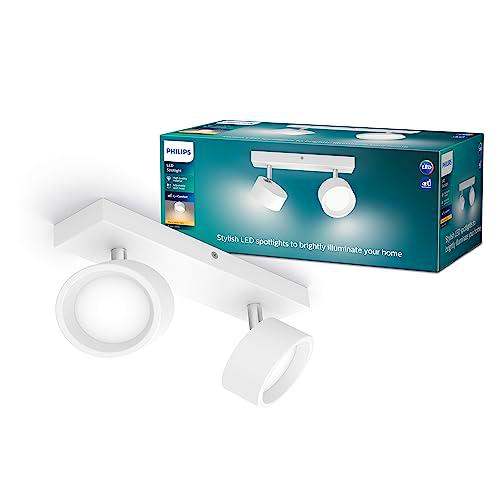 Philips Barra de Iluminación Bracia, con 2 Focos, 5.5W