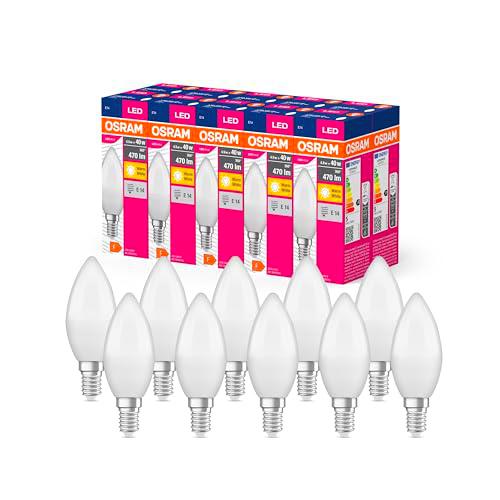 OSRAM Valor de estrella LED de Lámpara LED clásica B40 para el calcetín E14