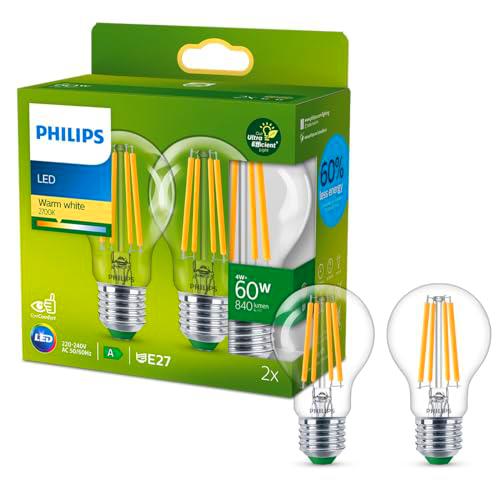 Philips Lighting Bombilla LED Ultraeficiente Filamento