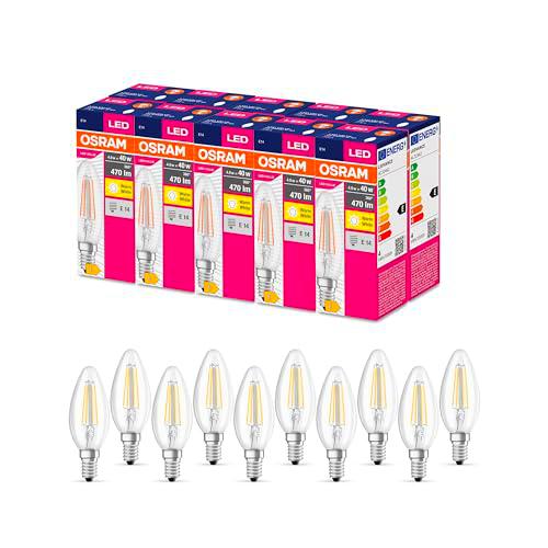 OSRAM Valor de estrella LED de Lámpara LED clásica B40 para enchufe E14