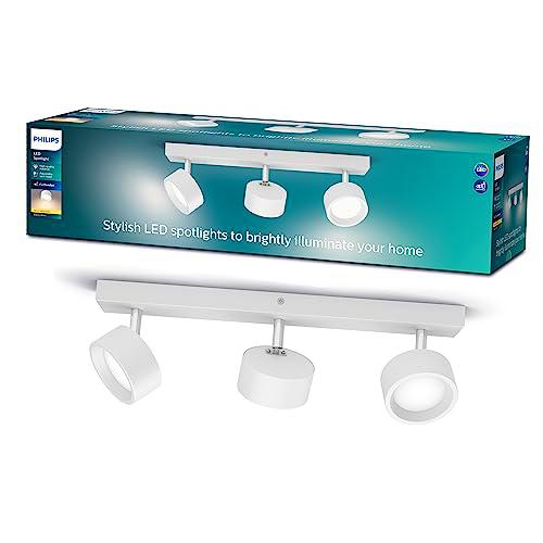 Philips Barra de Iluminación Bracia, con 3 Focos 5.5W