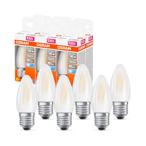 OSRAM LED Star Classic B40 LECH para base E27, forma de vela