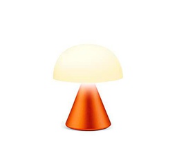 Mina LH60 - Lámpara LED de aluminio (6 horas), (naranja)