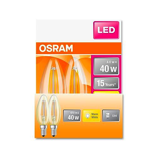 OSRAM Lámpara LED B40 de LED Star B40 para la base E14