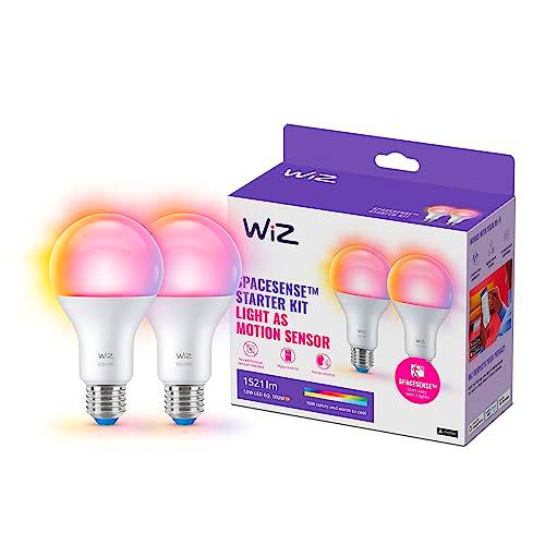 Bombilla WiZ Smart WiFi Frosted Drop, 100W, E27, 2 Piezas