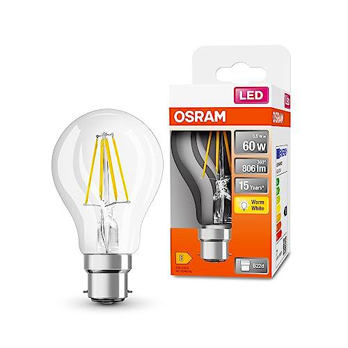 OSRAM LED STAR Classic A60 LECH para base B22D, forma de pera