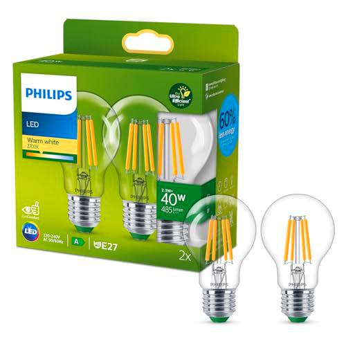 Philips Lighting Bombilla LED Ultraeficiente Filamento