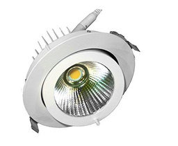 Silver Electronics LED Downlight 4000K, 20 W, Blanco