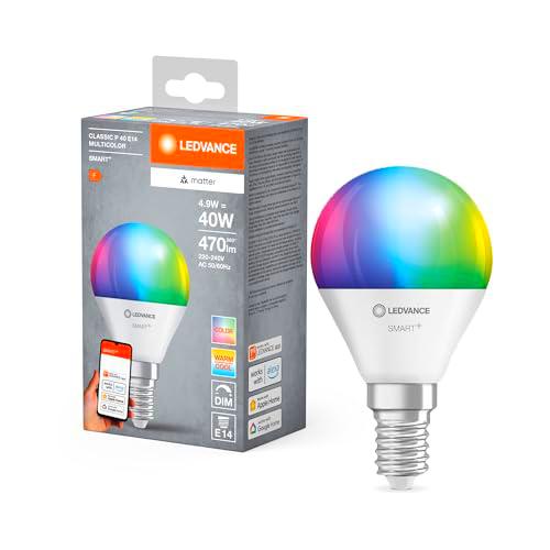 LEDVANCE Lámpara LED SMART+ MATTER, compatible con Google