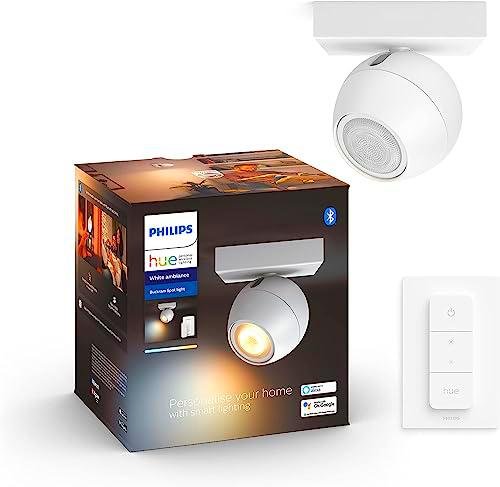 Philips Hue - Lámpara inteligente, Hue Buckram, Foco LED Inteligente