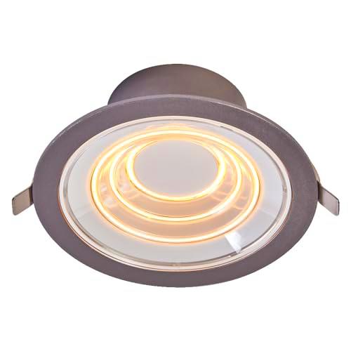 LEDVANCE DECOR FIL DL RIPPLE Downlight 166mm, silber